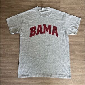 Gray Alabama Crimson Tide BAMA T-Shirt